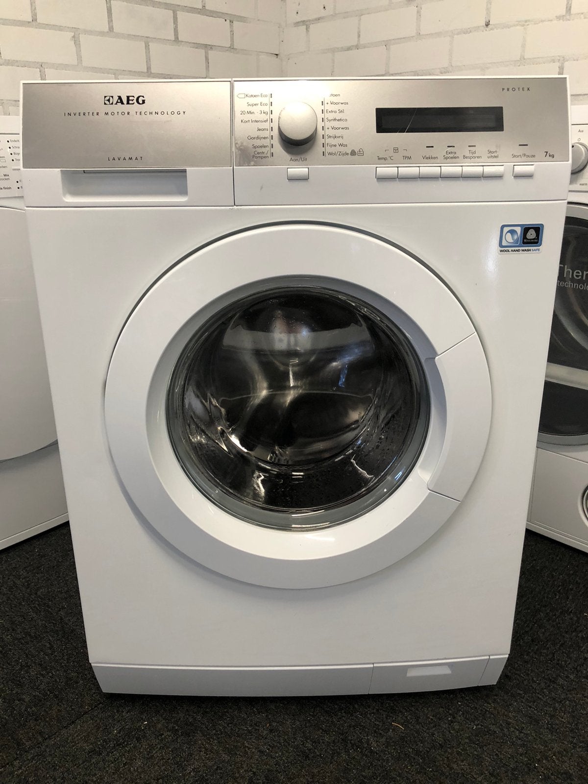 € 189 A+++ wasmachine AEG Protex 1400 toeren 7kg GARANTIE, Witgoed en Apparatuur, Ophalen, Energieklasse A of zuiniger, Zo goed als nieuw