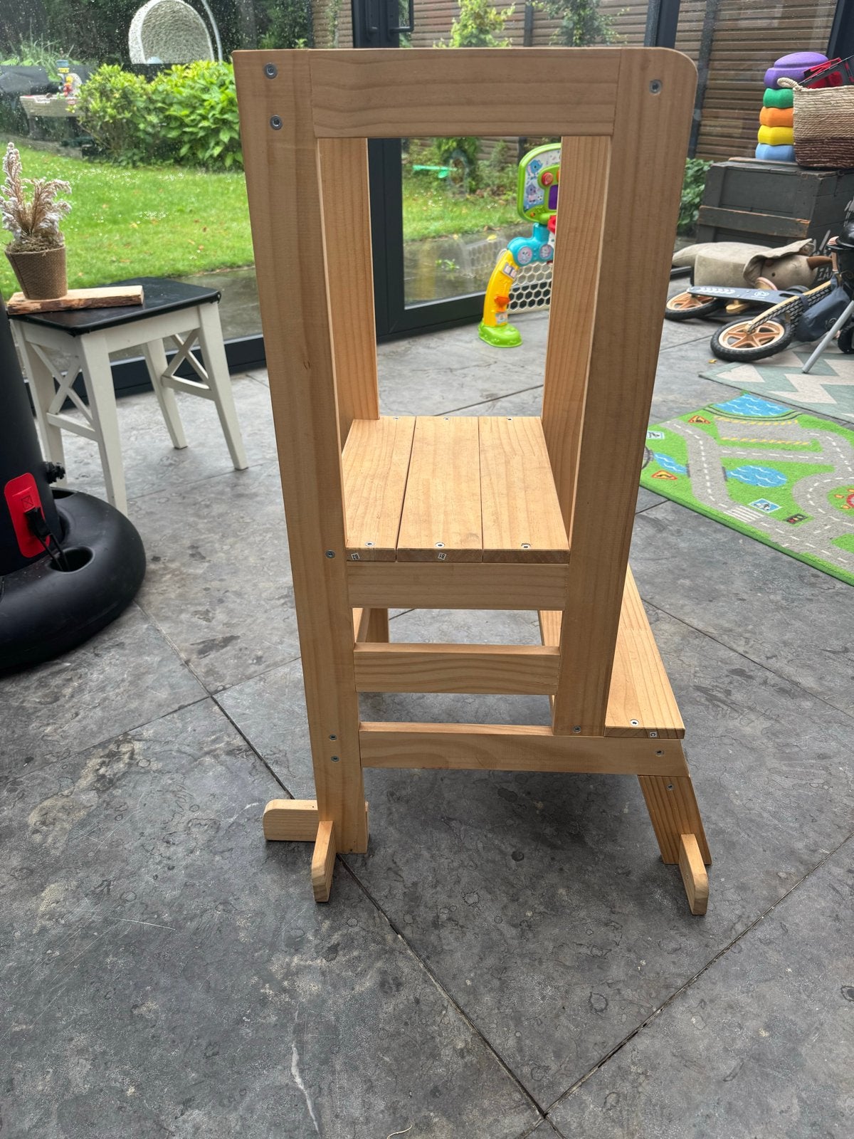 Houten Learning Tower / Keukenhulpje, Kinderen en Baby's, Ophalen, Zo goed als nieuw, Overige typen