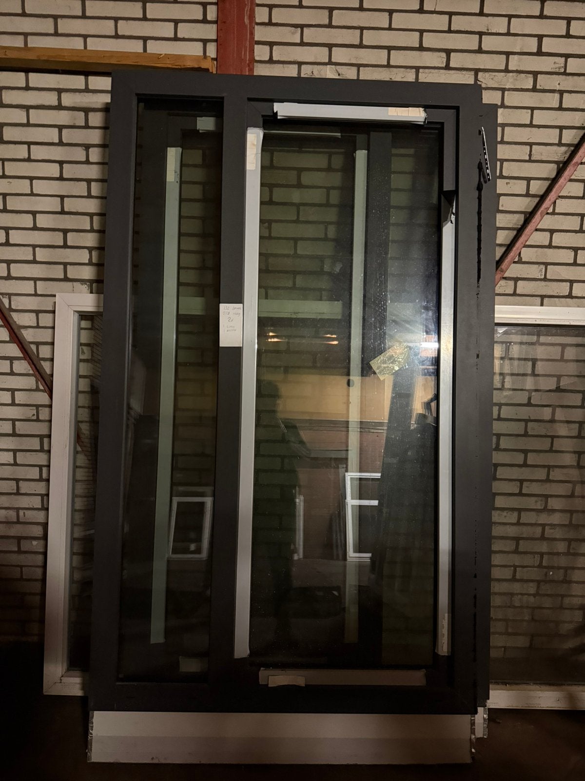 Draaikiep raam/deur | antraciet | 2x op voorraad | ZGAN, 75 tot 150 cm, Kunststof, Deurkozijn, Ophalen of Verzenden