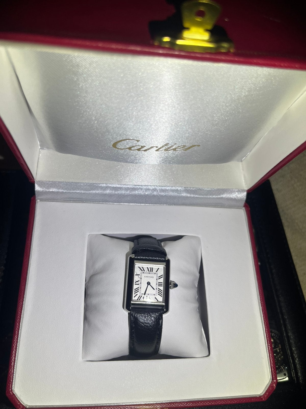 Cartier horloge, Ophalen of Verzenden, Nieuw, Staal, Overige merken