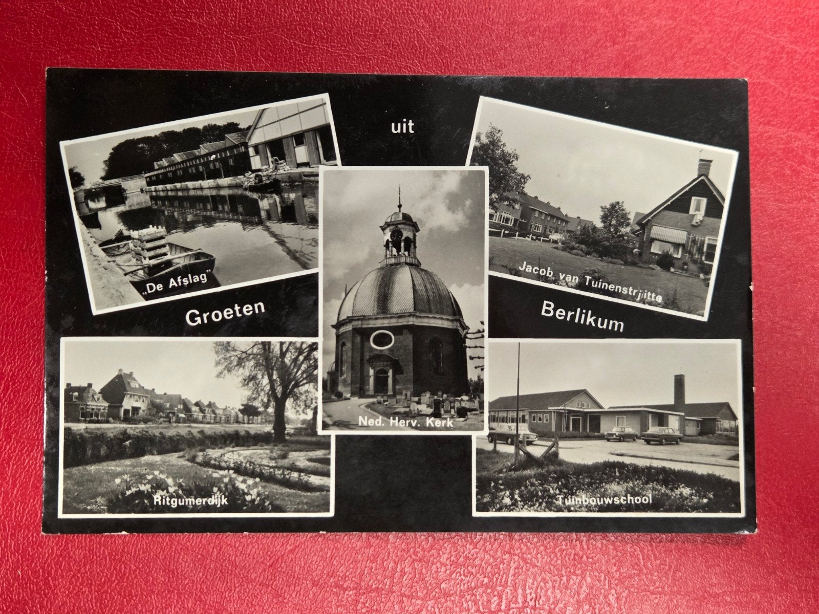 Berlikum bij Sint Annaparochie 5-luik, Ophalen of Verzenden, 1940 tot 1960