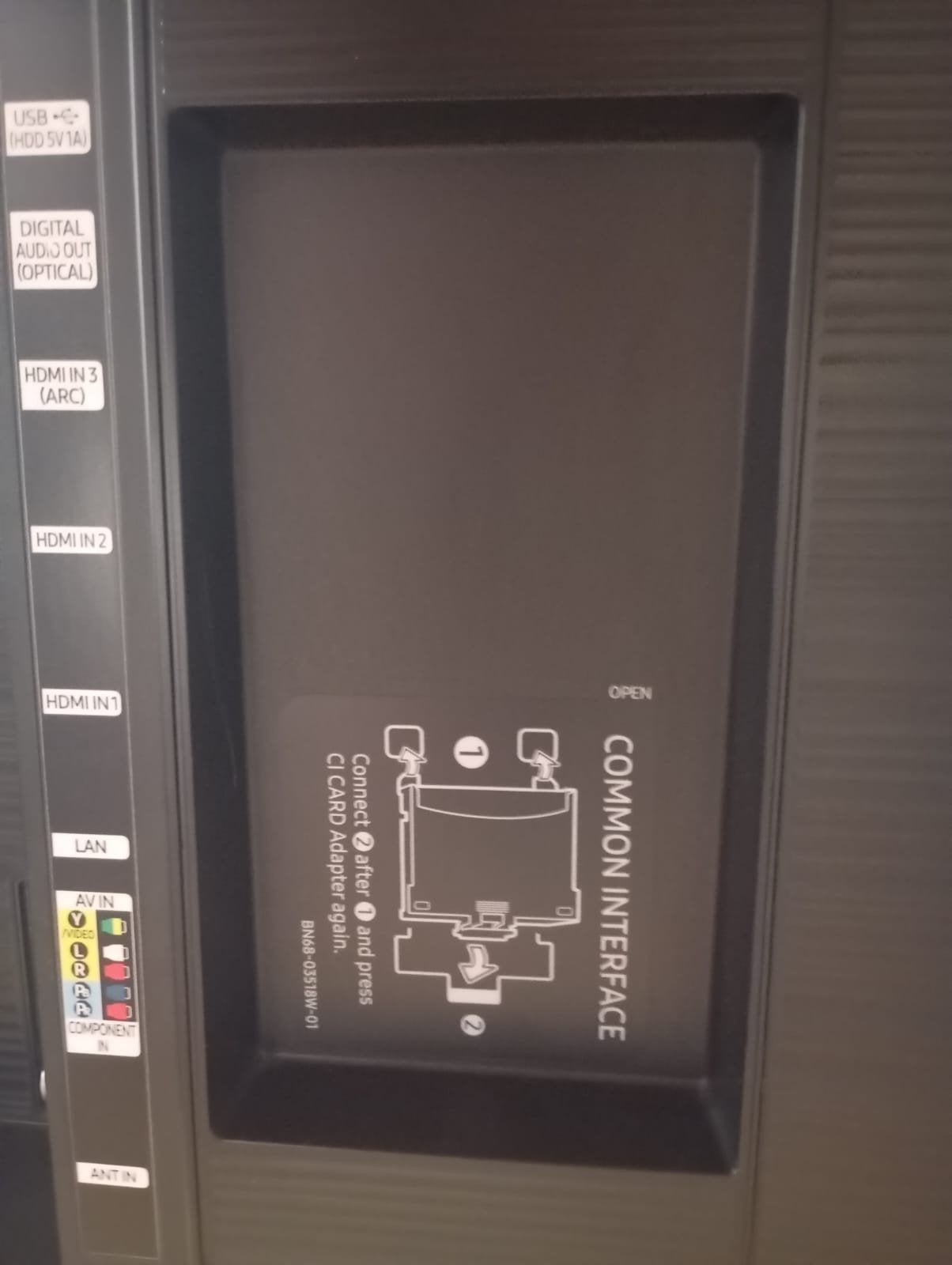 Samsung UE55NU7100W TV - Defect met half zwart scherm, Audio, Tv en Foto, LED, Ophalen of Verzenden, Samsung, 4k (UHD)
