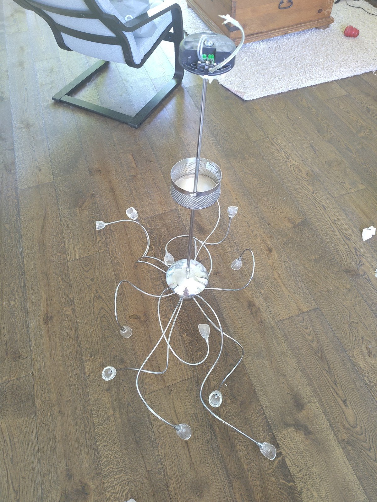 Mooie hanglamp, Huis en Inrichting, Ophalen, Zo goed als nieuw, Metaal