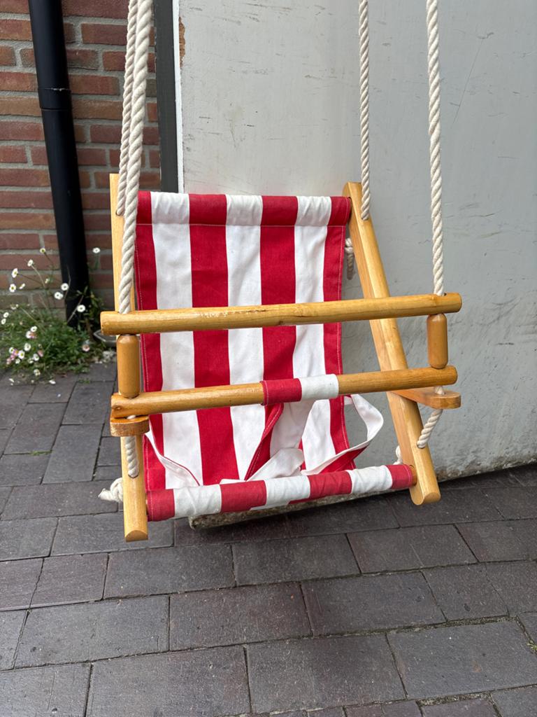 Schommel, Kinderen en Baby's, Speelgoed | Buiten | Speeltoestellen, Ophalen, Zo goed als nieuw, Schommel