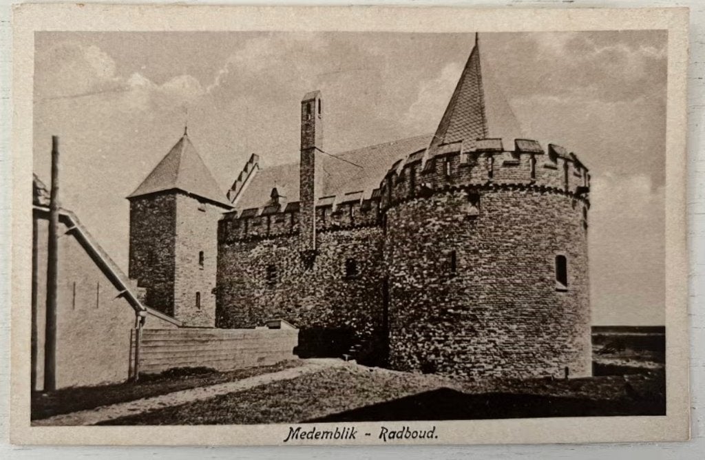Oude Ansichtkaart - Medemblik - Radboud, Ophalen of Verzenden, Voor 1920, Ongelopen, Friesland