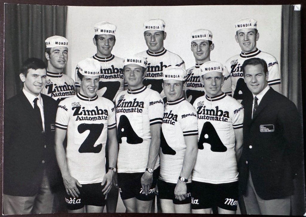 Wielrennen fotokaart ZIMBA AUTOMATIC MONDIA 1967/1968, Ophalen of Verzenden, Overige typen