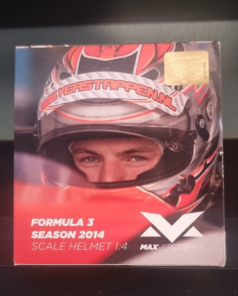 Verstappen helm 1:4, Verzamelen, Automerken, Motoren en Formule 1, Ophalen, Nieuw, Formule 1