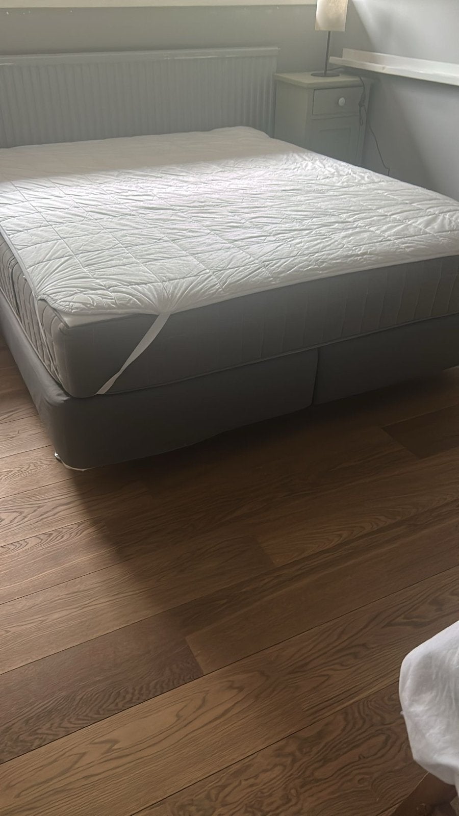 tweepersoons boxspring met matras, Huis en Inrichting, Tweepersoons, Ophalen of Verzenden, Zo goed als nieuw, 200 cm