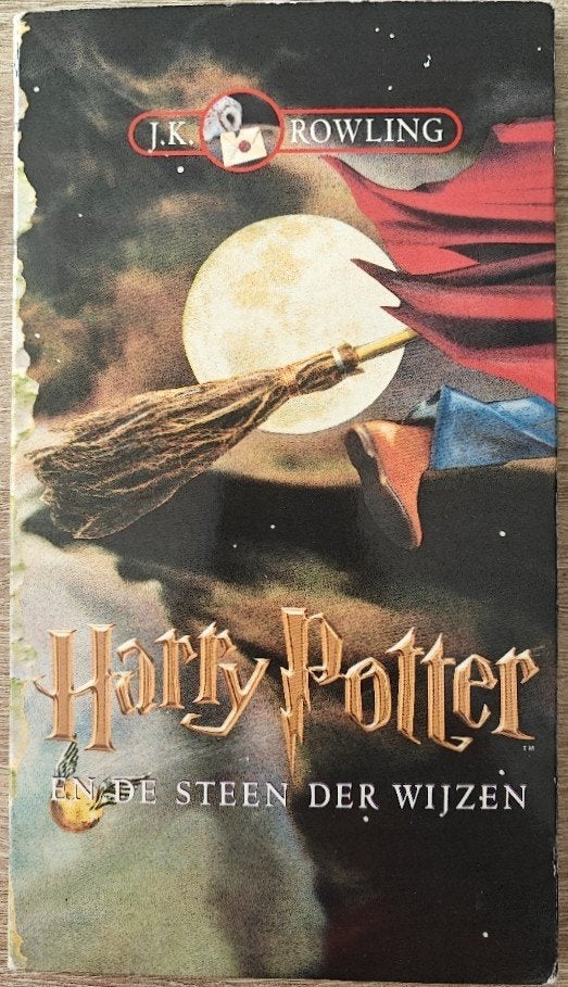 LUISTERBOEK HARRY POTTER EN DE STEEN DER WIJZEN (boek 1)., Ophalen of Verzenden, Zo goed als nieuw, Overige typen