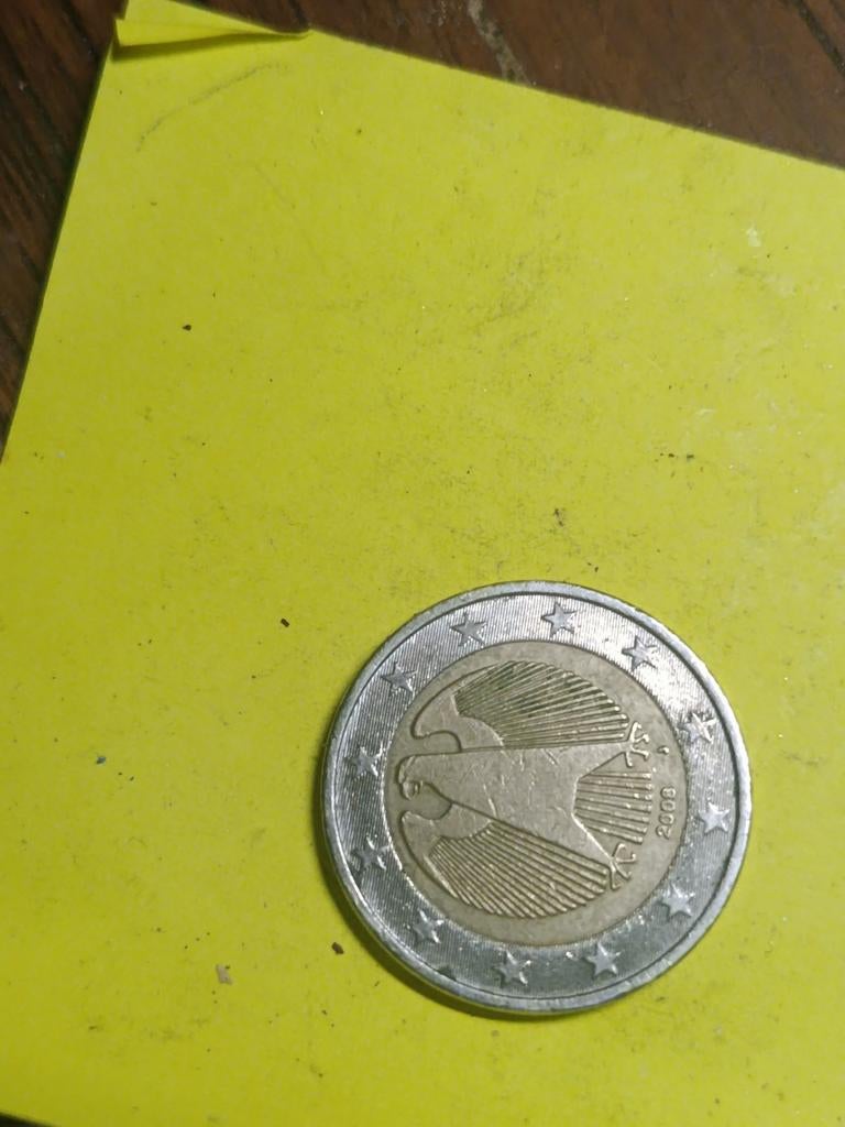 2 Euro munt Duitsland 2008, Postzegels en Munten, Munten | Europa | Euromunten, Ophalen of Verzenden, Duitsland, 2 euro, Losse munt