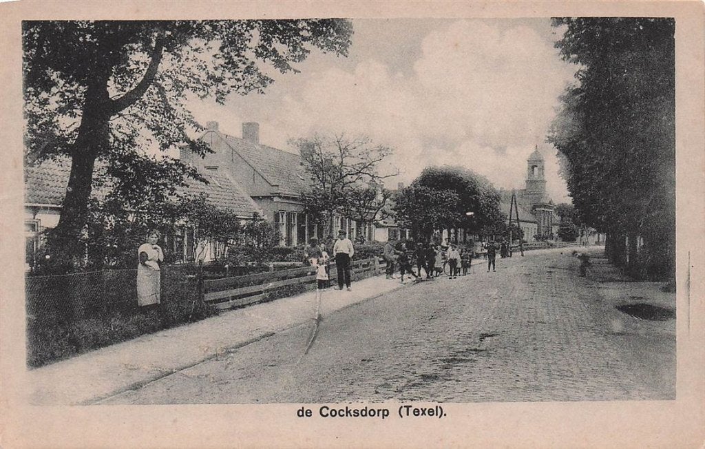 703-160-007 De Cocksdorp (Texel), Verzenden, Voor 1920, Noord-Holland