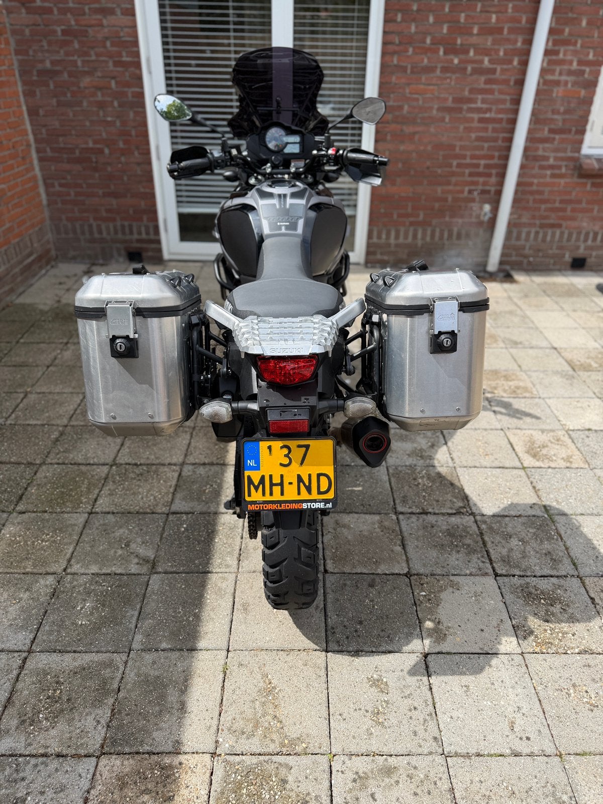 Givi Trekker aluminium zijkoffers, Ophalen, Zo goed als nieuw