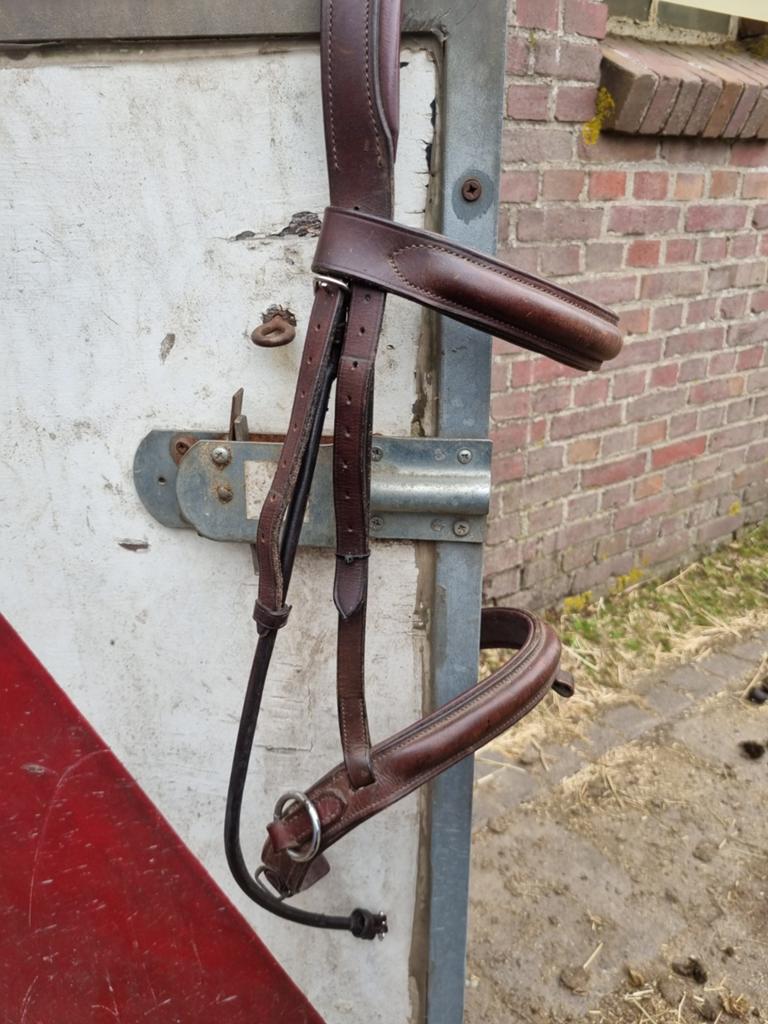 Bitloos hoofdstel sidepull full/xfull, Dieren en Toebehoren, Paarden en Pony's | Hoofdstellen en Tuigage, Ophalen of Verzenden