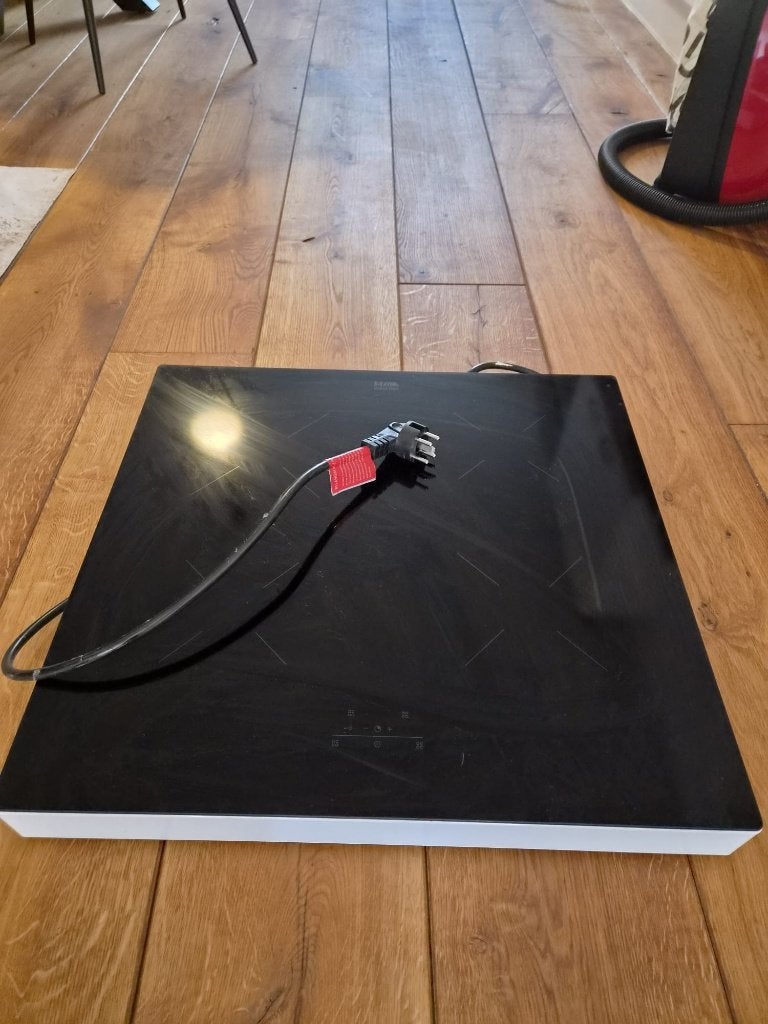 Kookplaat ETNA KIV360wit, Witgoed en Apparatuur, Ophalen, Keramisch, 4 kookzones, Zo goed als nieuw