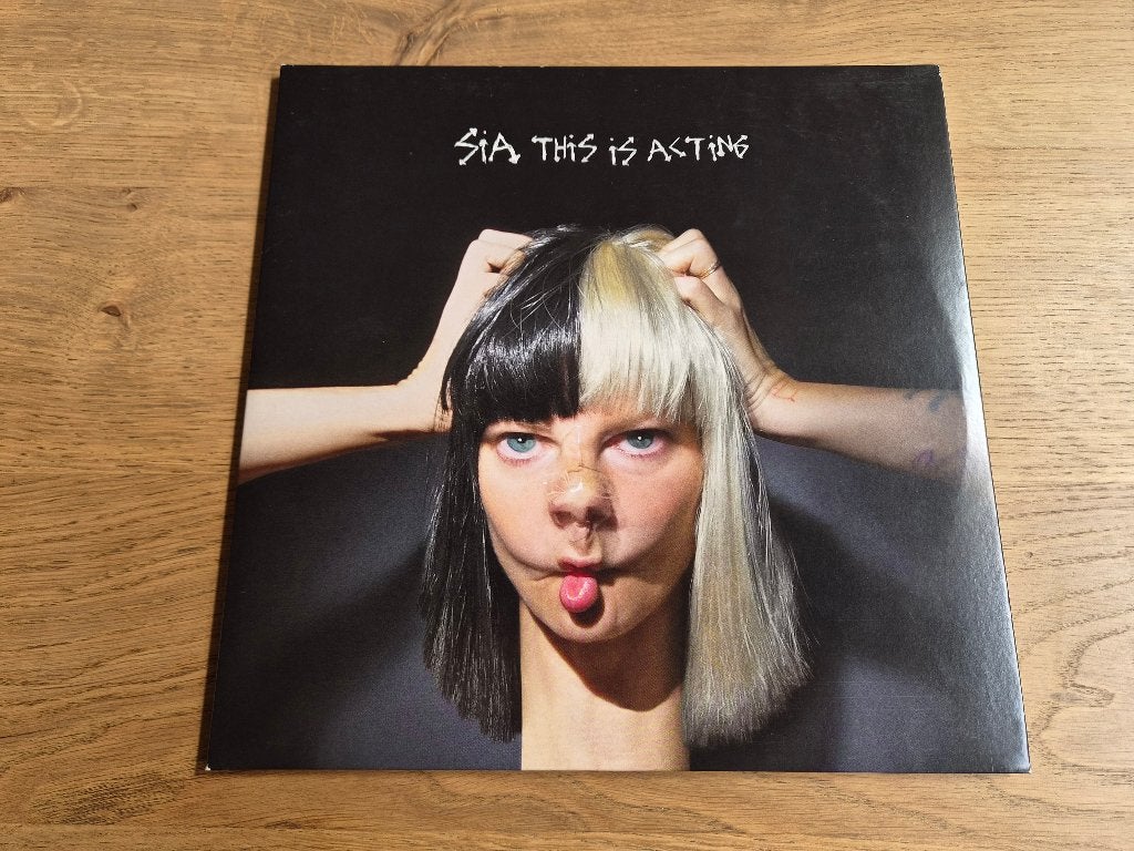 Sia This is Acting Vinyl Dubbel LP Zwart en Wit, Gebruikt, Pop, Gatefold hoes, Ophalen of Verzenden
