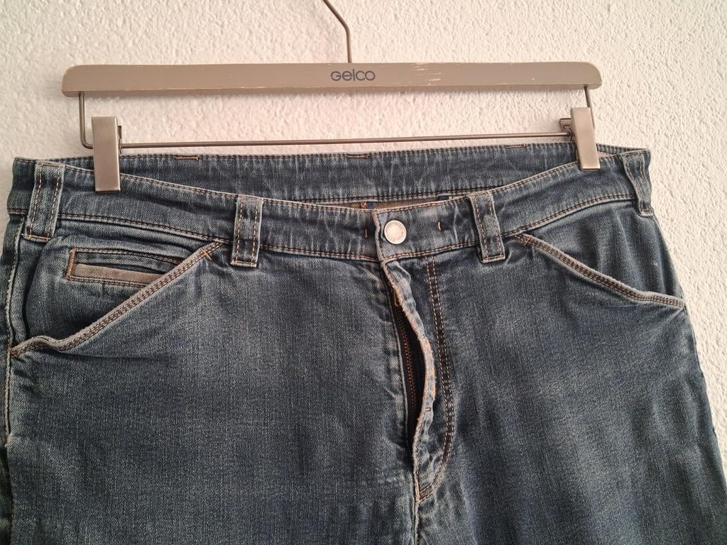 Meyer spijkerbroek - Maat W34 L32, Ophalen of Verzenden, Gedragen, Blauw, W33 - W34 (confectie 48/50)