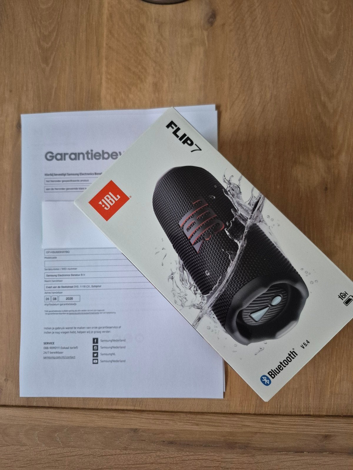 JBL Flip 7 - Nieuw in gesealde doos, Audio, Tv en Foto, Luidsprekers, JBL, Nieuw, Ophalen of Verzenden, Draagbare speaker