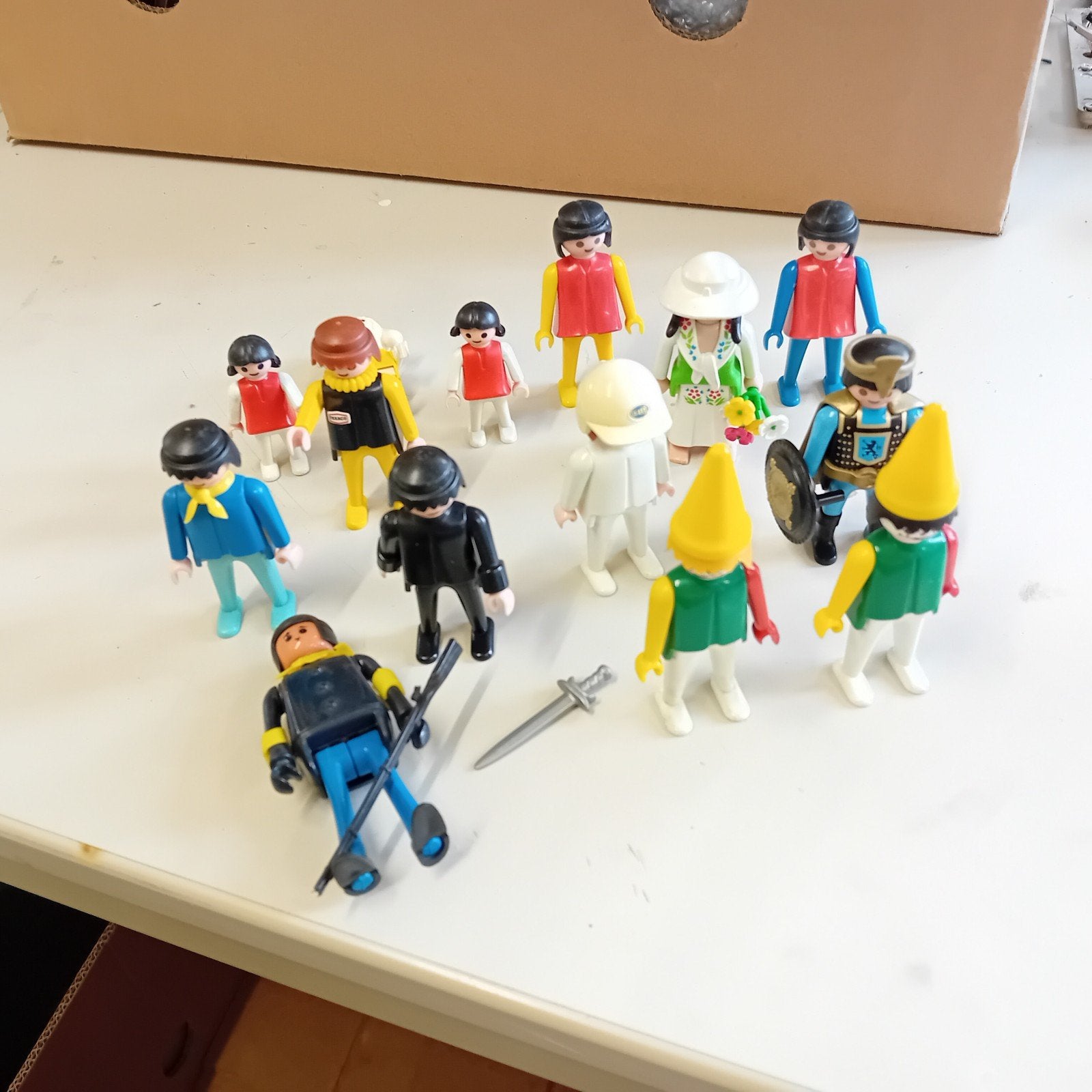 Playmobil figuren set - diverse karakters, Antiek en Kunst, Antiek | Speelgoed, Verzenden