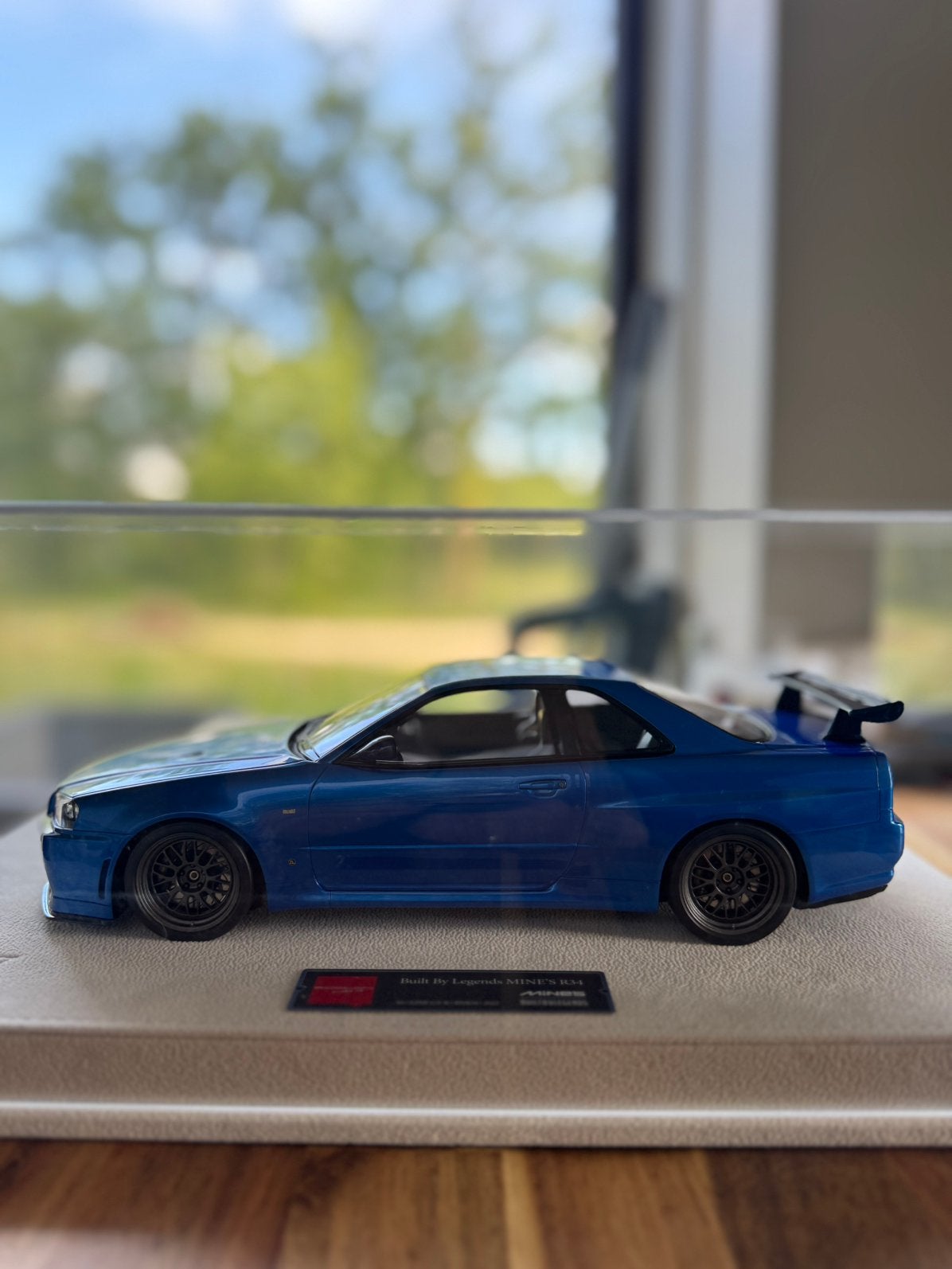 Nissan Skyline R34 GTR BuiltByLegends 1:18, Hobby en Vrije tijd, Modelauto's | 1:18, Nieuw, Auto, Overige merken, Ophalen of Verzenden