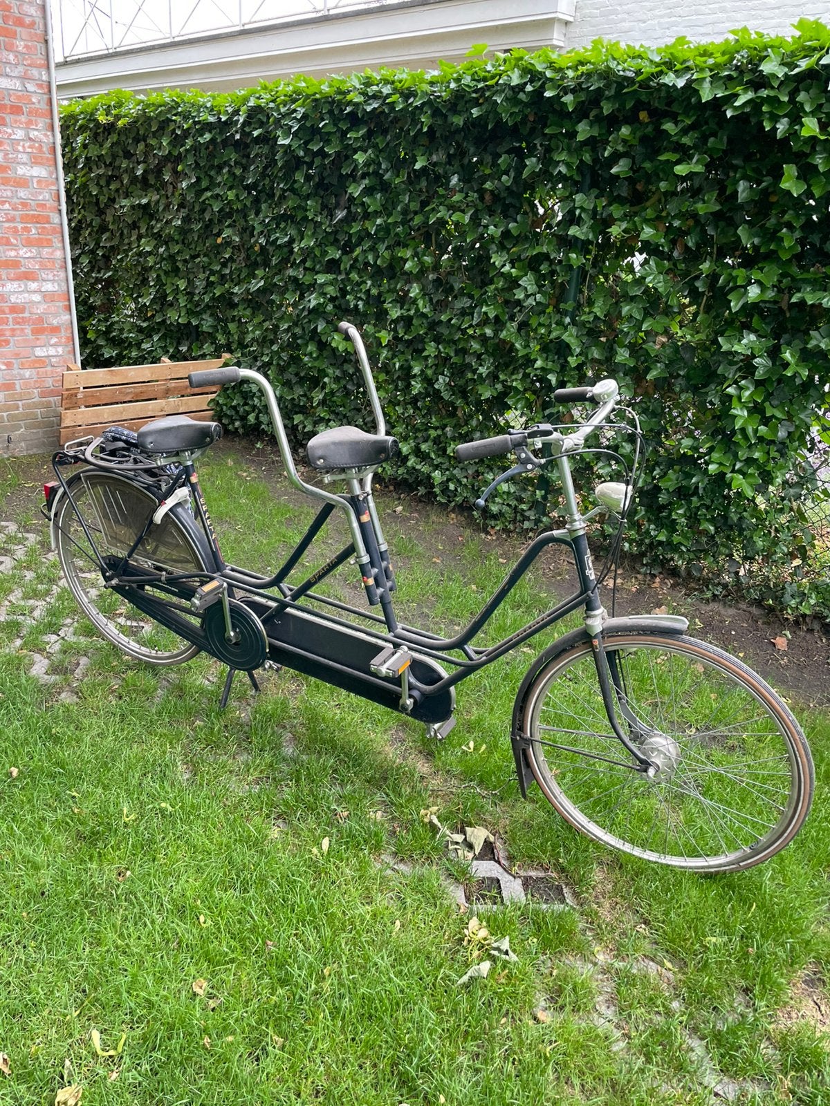 Vintage / retro tandem Sparta, Fietsen en Brommers, Fietsen | Tandems, 55 cm of meer, Ophalen, Gebruikt, Minder dan 10 versnellingen