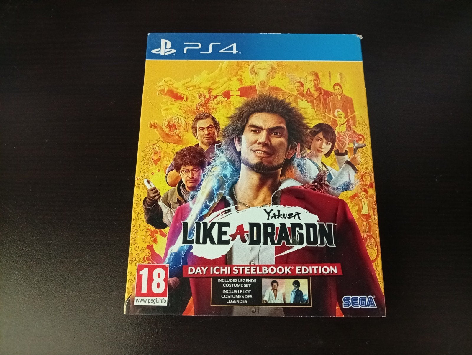Yakuza: Like a Dragon Day Ichi Steelbook Edition PS4, Ophalen of Verzenden
