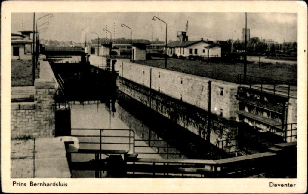 deventer, kvr5-366 prina bernhardsluis, Verzenden, 1920 tot 1940, Ongelopen, Overijssel