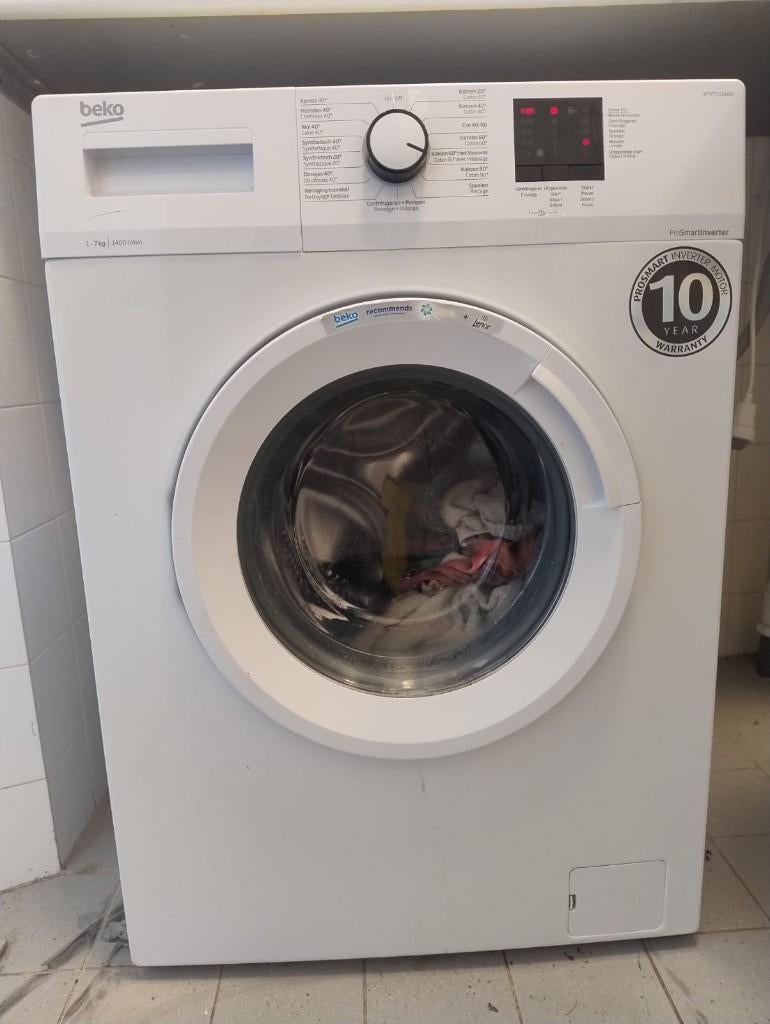 eko wasmachine 7 kg 1400 toeren, Witgoed en Apparatuur, Wasmachines, Ophalen, Zo goed als nieuw, Voorlader, Energieklasse A of zuiniger