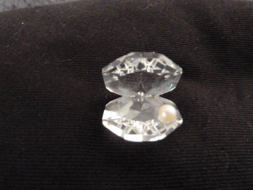 swarovski schelp met parel, Verzamelen, Swarovski, Ophalen of Verzenden, Zo goed als nieuw, Figuurtje
