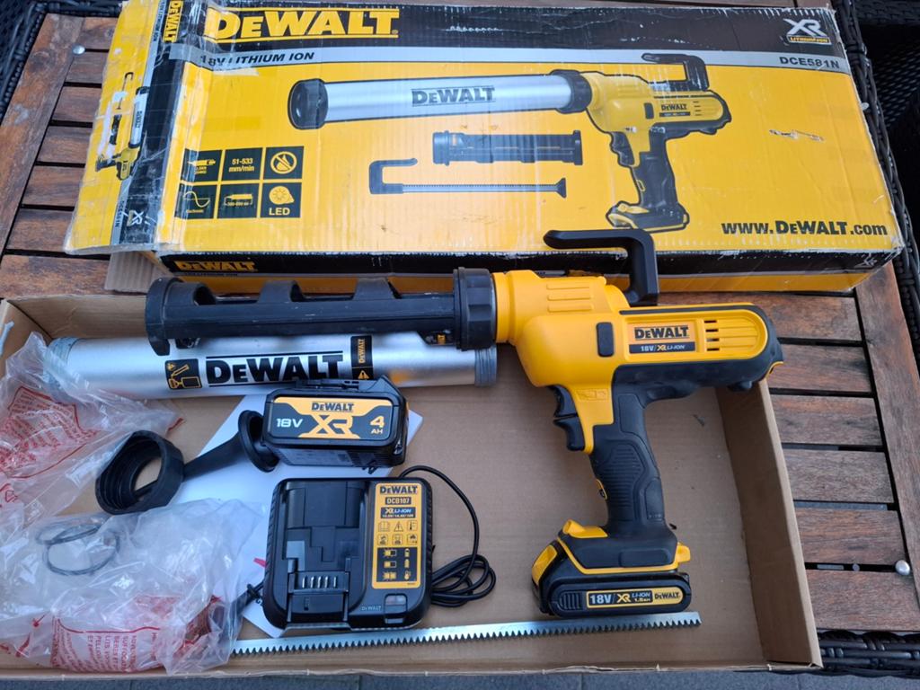 Dewalt 18v, Ophalen