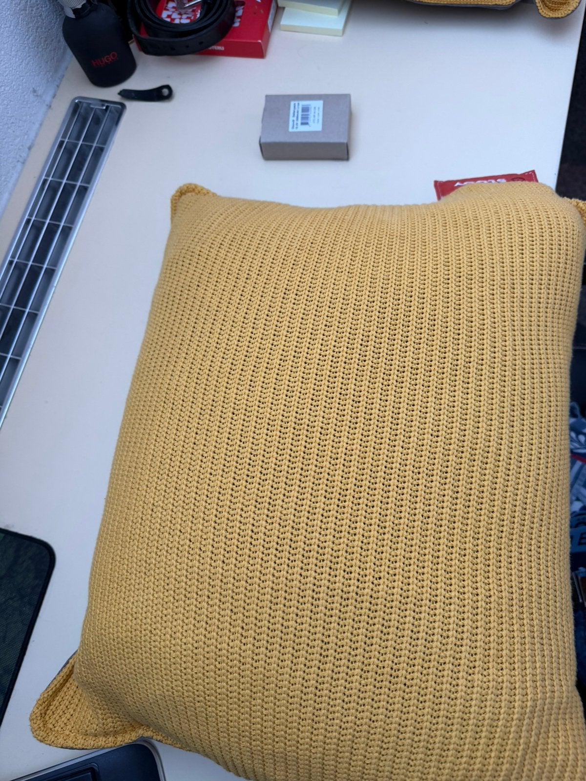 Stoov warmtekussens 45x45 en 45x60 (geel), Ophalen, Overige merken, Geel, Zo goed als nieuw
