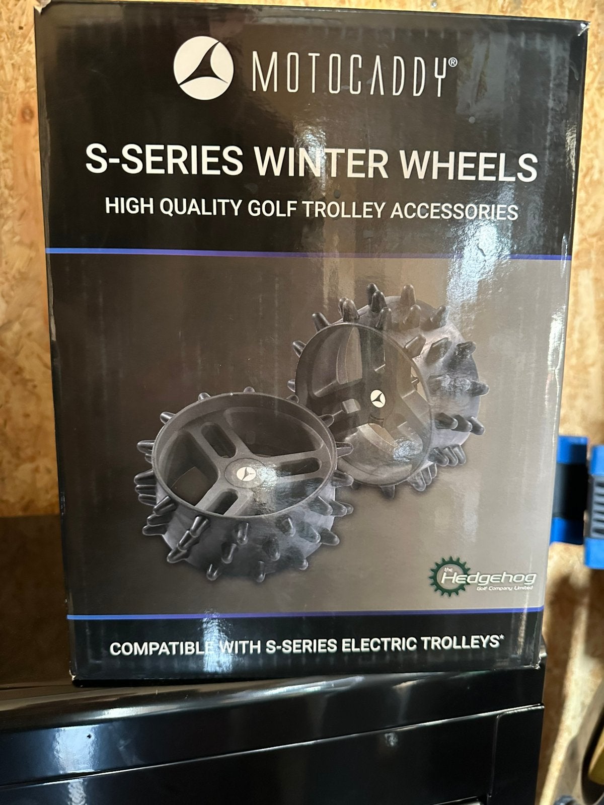 Winter hedgehock wielen voor Motocaddy S series, Ophalen of Verzenden, Zo goed als nieuw, Overige typen
