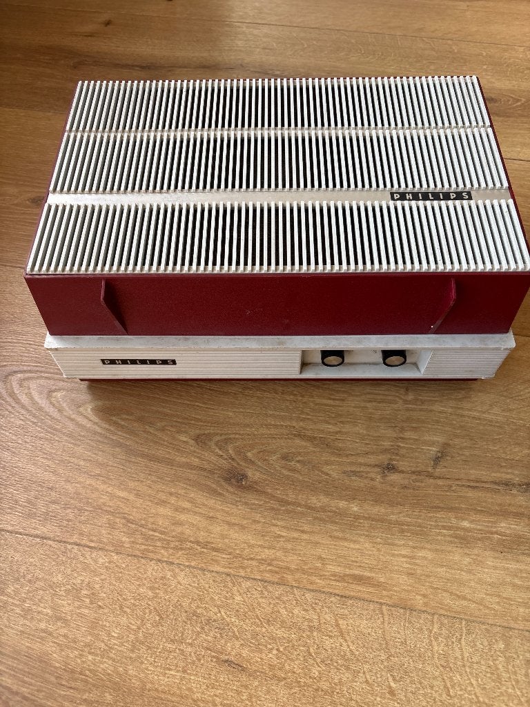 Originele Philips AG4431W/00L kofferplatenspeler, Ophalen, Gebruikt, Platenspeler, Philips