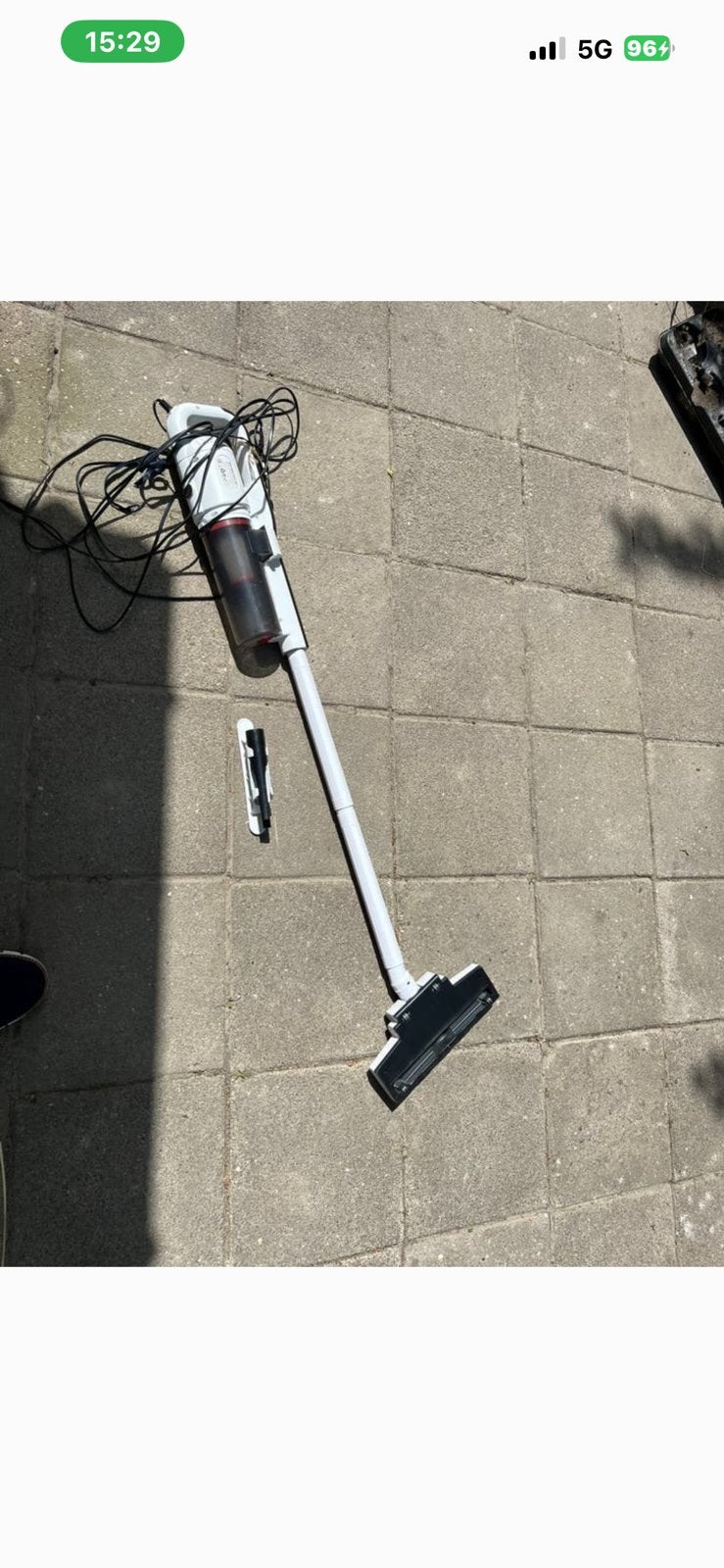 Handige lichte stofzuiger, Witgoed en Apparatuur, Stofzuigers, Ophalen, Inclusief accessoires, Gebruikt, Reservoir