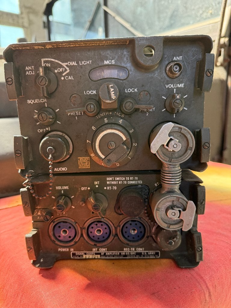 DAF YA Radio zender/ontvanger RT70/GRC + AM-65/GRC, Verzamelen, Ophalen, Landmacht, Nederland, Overige typen