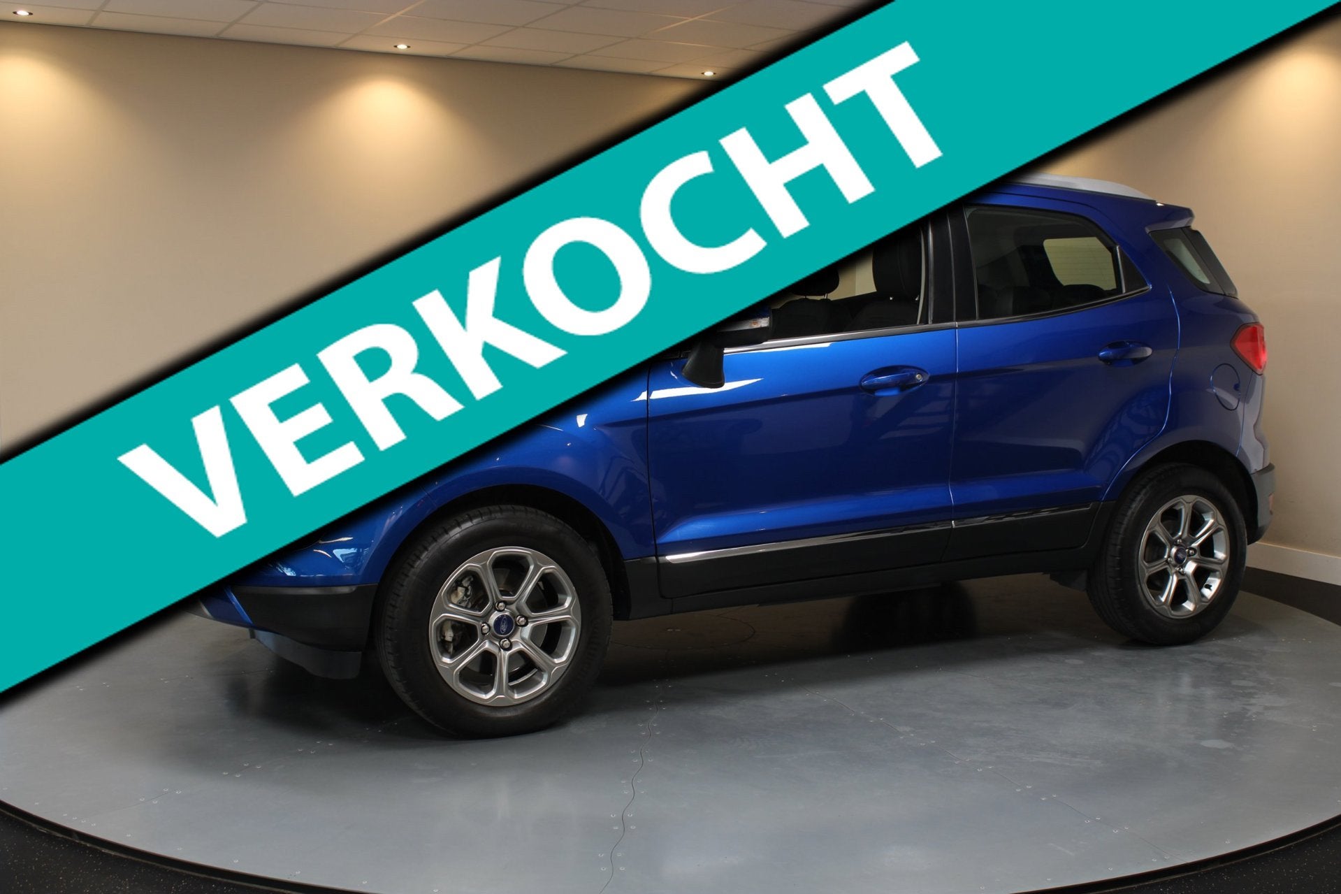 Ford EcoSport 1.0 EcoBoost Titanium *73.000Km!* Dealer OH|Ca, Voorwielaandrijving, Dealer onderhouden, 125 pk, Gebruikt