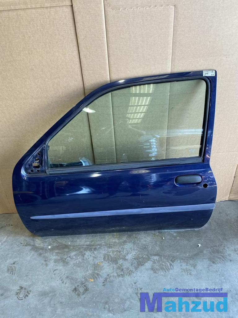 FORD FIESTA 4 Blauw LINKS Linker deur portier 1998-2001, Gebruikt, Deur, Info@ford.com, Ophalen of Verzenden