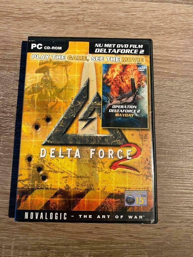 Delta Force 2 PC CD-Rom + DVD Operation Delta Force Mayday 2, Alle leeftijden, Ophalen of Verzenden, Zo goed als nieuw