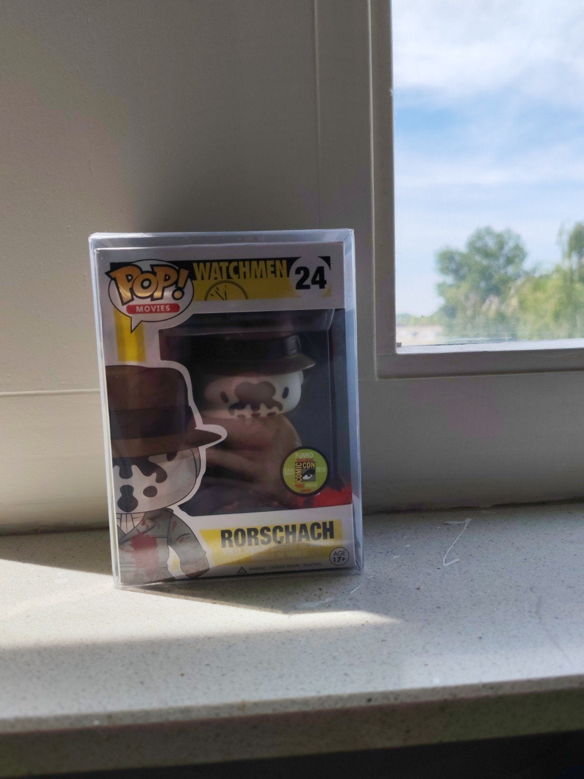 Funko Pop! Watchmen Rorschach #24 SDCC 2013 Exclusive, Verzamelen, Poppetjes en Figuurtjes, Verzenden, Zo goed als nieuw
