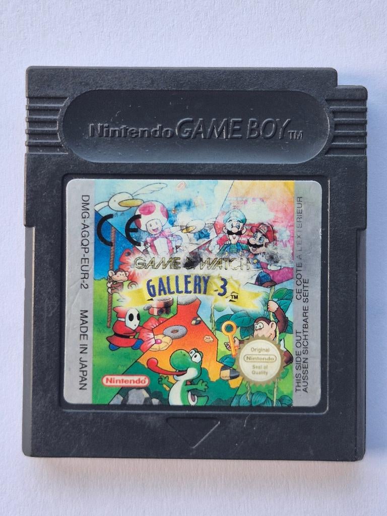 GAME WATCH gallery 3, 1 speler, Ophalen of Verzenden, Gebruikt, Vanaf 3 jaar