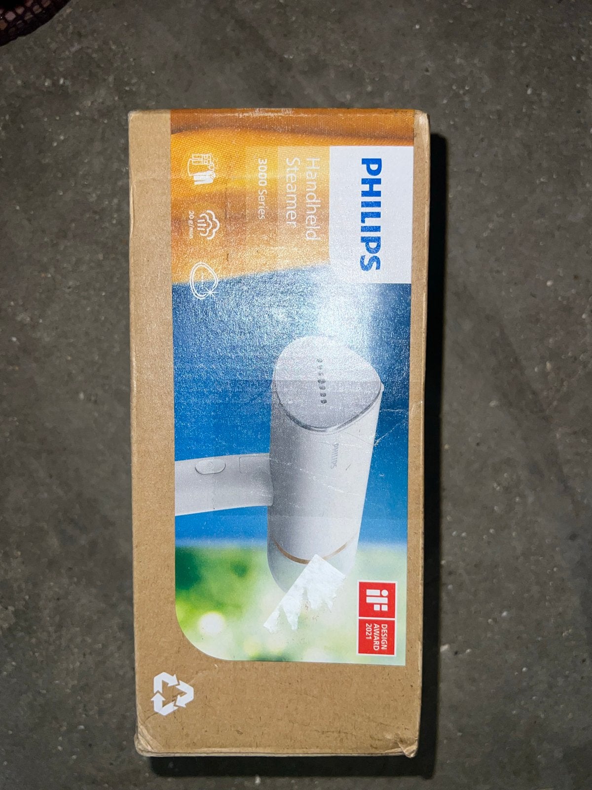 Philips Handheld Steamer 3000 Series Showroommodel, Verzenden, Zo goed als nieuw, Kledingstomer