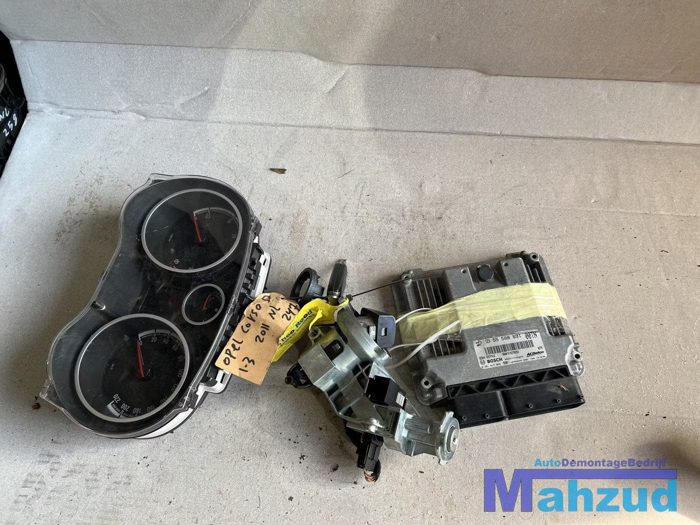 OPEL CORSA D contactslot slotenset met ecu 2006-2014, Auto-onderdelen, Gebruikt, Opel Automobile GmbH, Ophalen of Verzenden, Kontakt@opel-infoservice.de