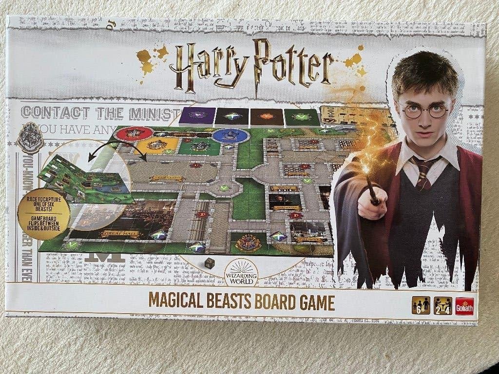 Harry Potter Magical Beasts, Een of twee spelers, Ophalen of Verzenden, Zo goed als nieuw, Goliath