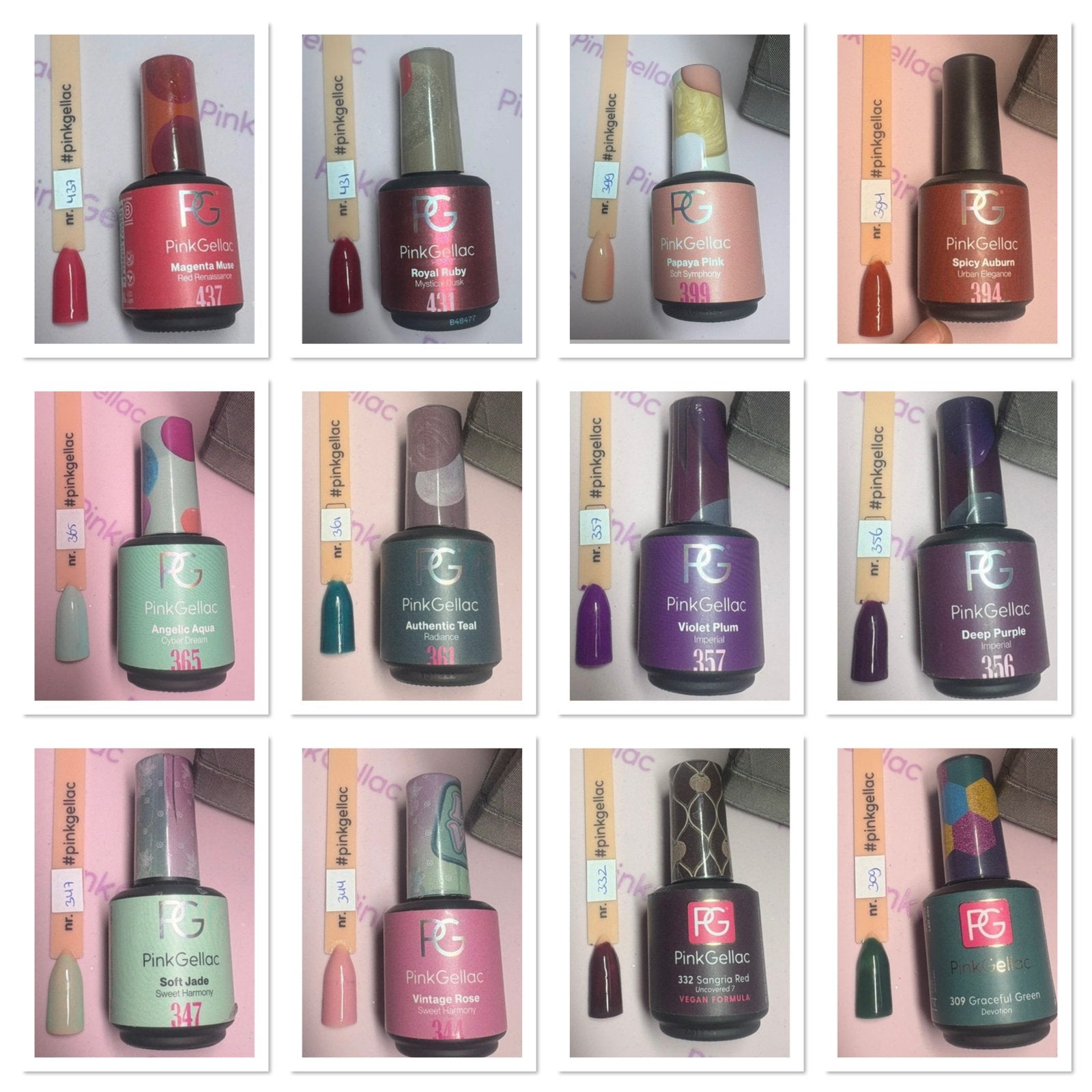 Grote partij Pink Gellac, Overige kleuren, Ophalen of Verzenden, Zo goed als nieuw, Handen en Nagels