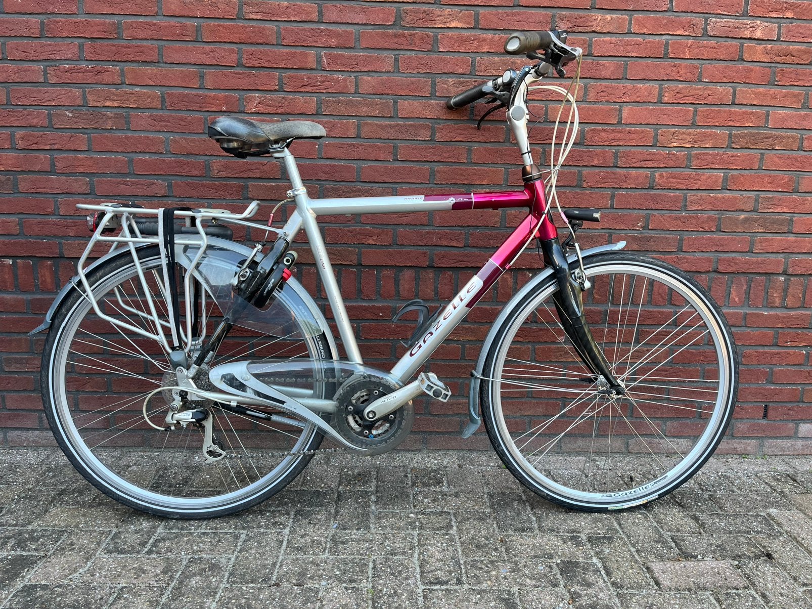 Gazelle hybride lite line heren frame hoogte 57cm, Ophalen, Zo goed als nieuw, 57 tot 61 cm, Meer dan 20 versnellingen