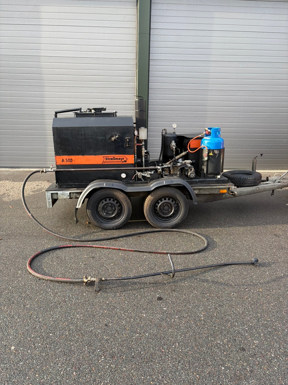 Bitumen emulsie sproei unit, Ophalen, Overige typen
