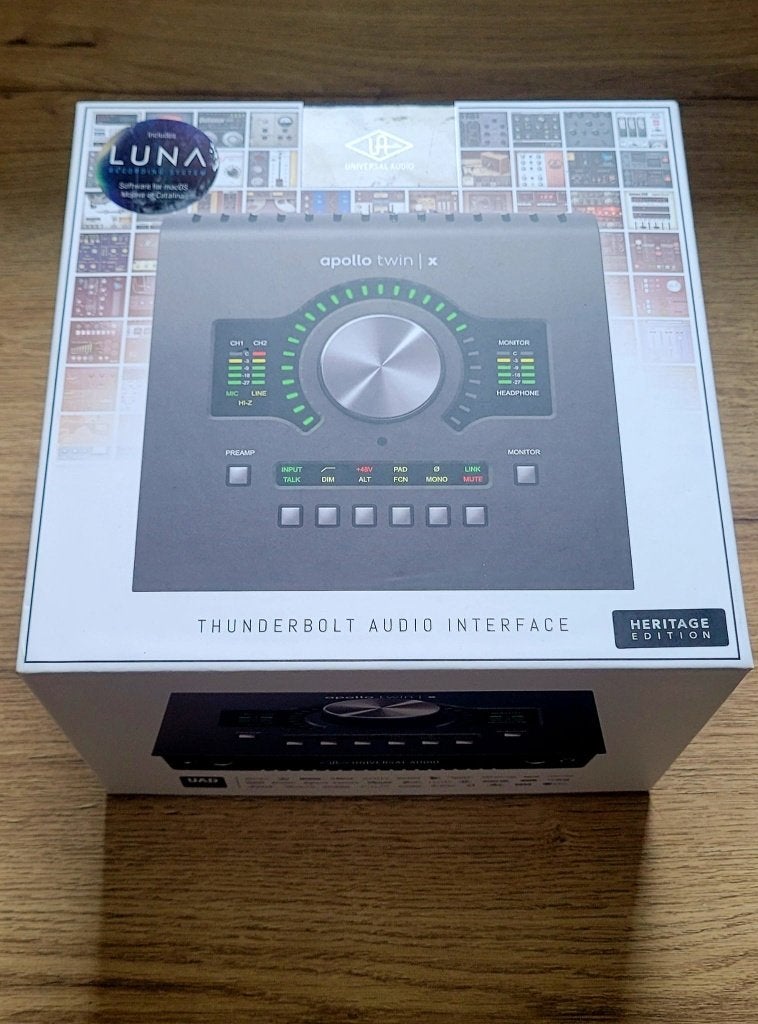 Universal Audio Apollo Twin X Duo Heritage Edition, Verzenden, Zo goed als nieuw, Audio