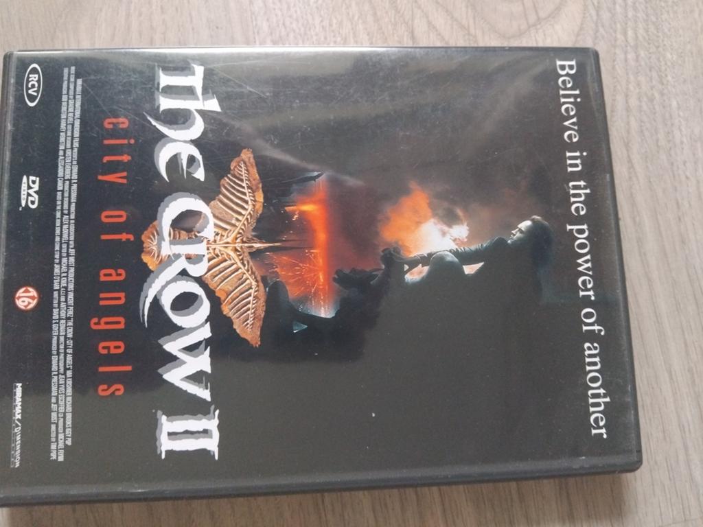 The Crow II: City of Angels DVD - Actiethriller, Vanaf 16 jaar, Ophalen of Verzenden, Zo goed als nieuw, Actiethriller