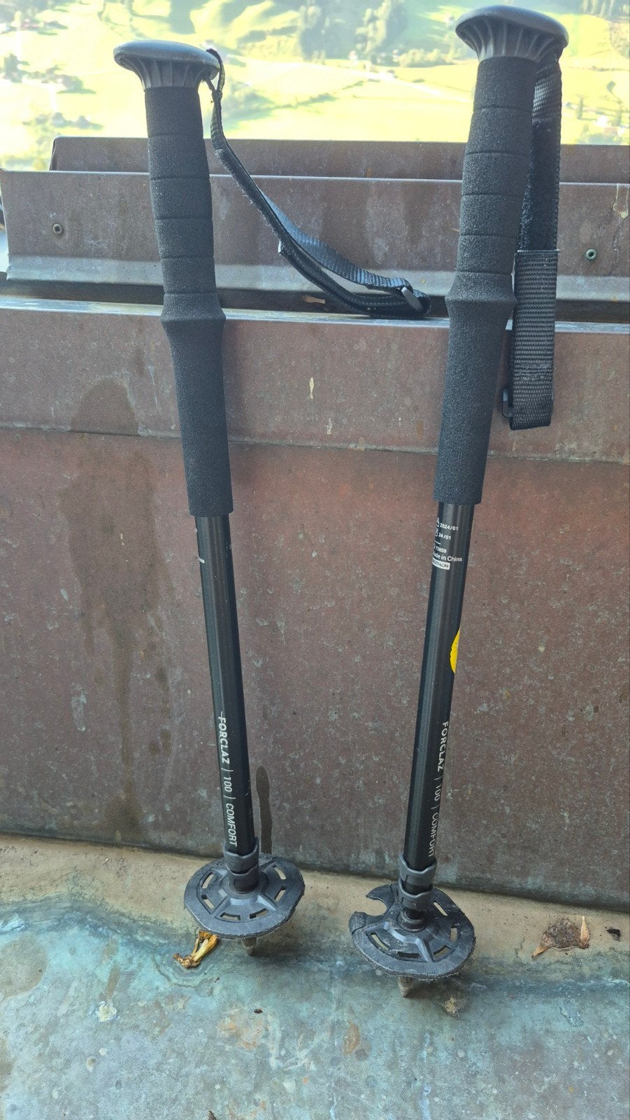Forclaz 100 Comfort Wandelstokken (paar), Sport en Fitness, Ophalen of Verzenden