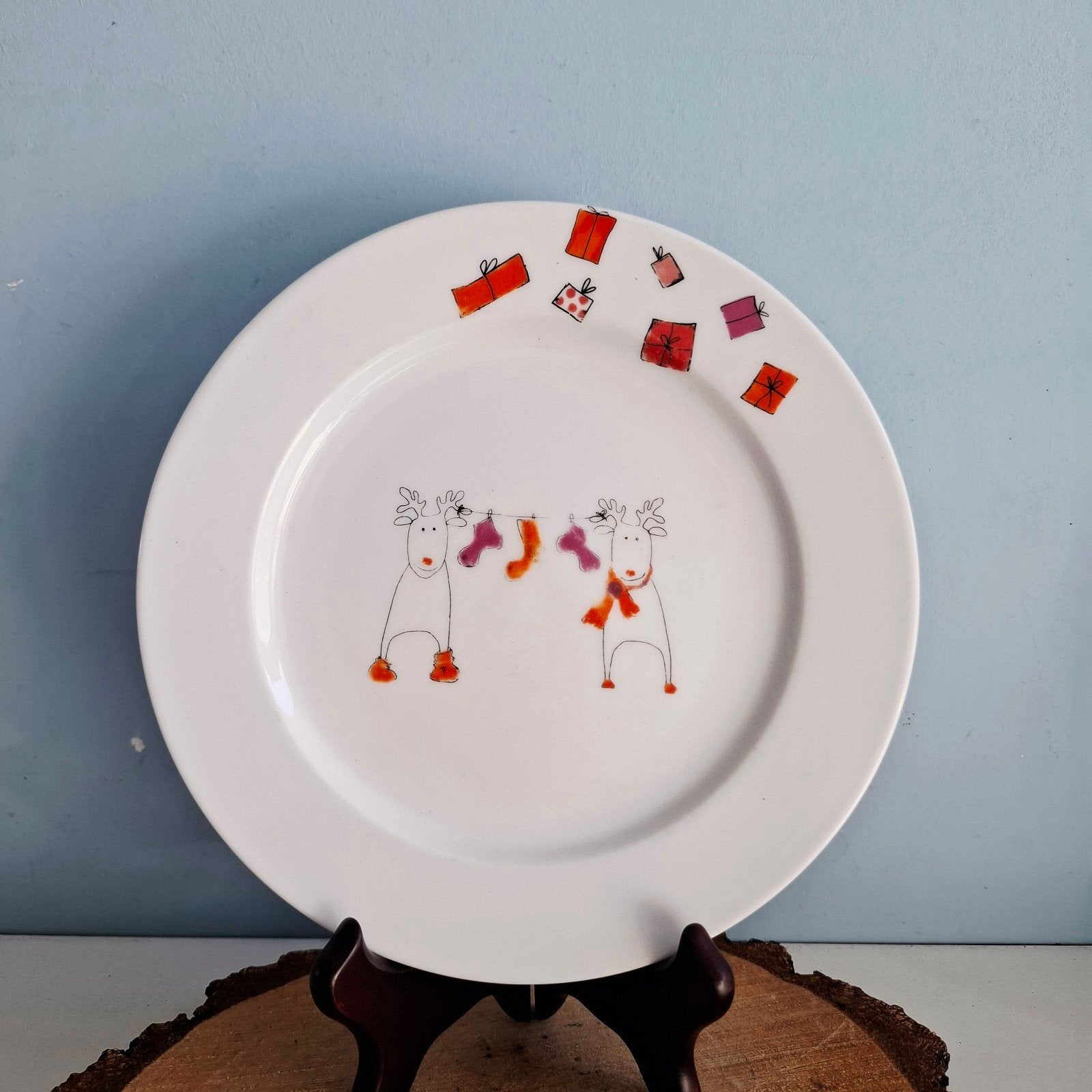 ASA Selection "I love Xmas" Kerstbord - Rendieren, Ophalen of Verzenden, Zo goed als nieuw, Nvt, Nvt