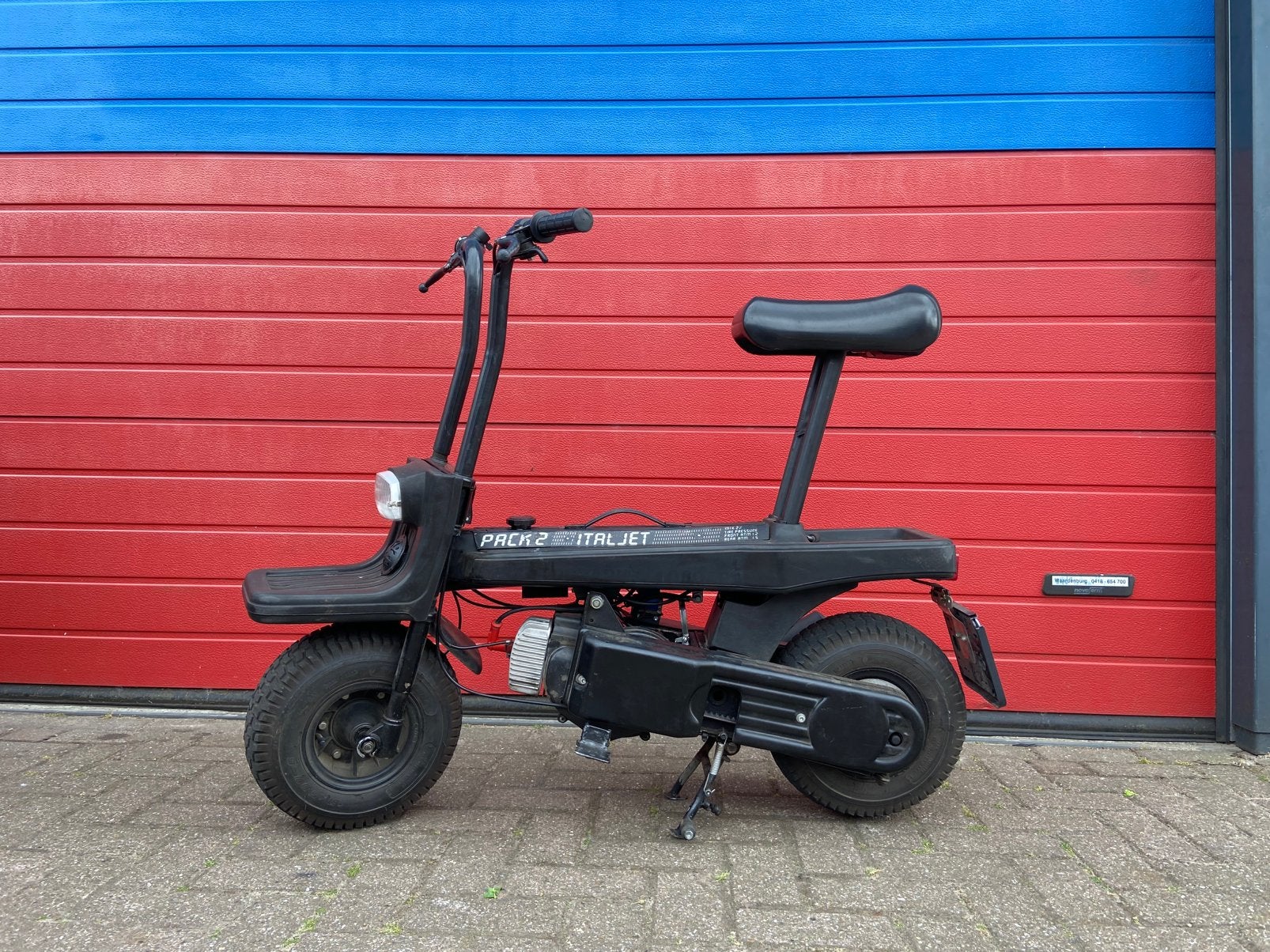 Italjet pack 2 uit 1986 met kenteken, Overige merken, Minder dan 14 inch, Ophalen of Verzenden, Zo goed als nieuw